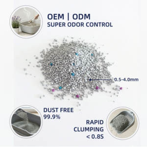 Vente fournisseur Meilleure litière pour chat <span class=keywords><strong>de</strong></span> marque premium Sans poussière Verrouillage des odeurs Forte agglomération Écologique Litière pour chat en bentonite Sable - Product Image 2