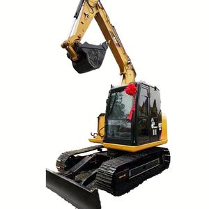 Excavatrices Caterpillar 308 d'occasion de haute qualité, certifiées CE, excavatrices sur chenilles de 8 tonnes d'occasion, avec accessoire de pince et godet d'excavatrice - Product Image 1