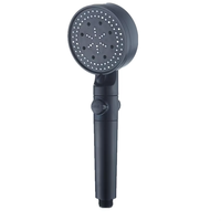 Pommeau de douche universel en plastique à 5 modes pour robinet de cuisine, haute pression et économie d'eau, pour salle de bain