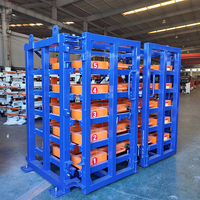 Étagères de stockage d'entrepôt certifiées CE, rayonnages à palettes en acier, système d'étagères de stockage de marchandises lourdes, rayonnages industriels en acier