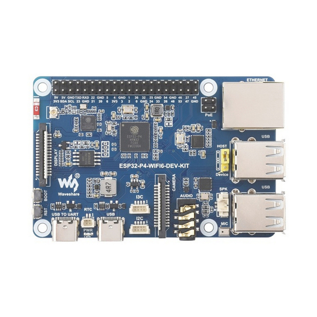 ESP32-P4-WIFI6-DEV-KIT High-Performance Development Board Based on ESP32-P4 and ESP32-C6 Supports Wi-Fi 6 and BLE 5