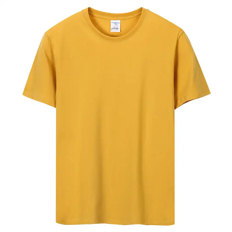 ODM/OEM Design Logo Print Custom Cotton Elastane Waffle Round Neck Breathable Fitness Sport Tshirt Mens Unisex Solid T-shirt