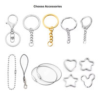 Fabricant de porte-clés en gros, porte-clés en métal vierge sublimable, porte-clés de voiture mignons, accessoires, logo personnalisé, porte-clés en émail
