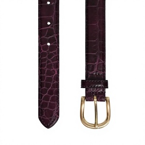 Cinturón de Cuero Genuino de Lujo Vintage Unisex con Hebilla de Pin, Resistente al Agua, Ecológico y a la Moda, Precio al por Mayor - Product Image 6