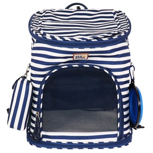 Customized Breathable Foldable Soft Sided Mesh Outdoor Pet Carrying Dog <b>Cat</b> <b>Carrier</b> For Dogs <b>Cats</b> Travel <b>Bag</b> - Product Image 1