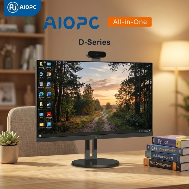 D-Series 23.8 Inch Intel Core I3/i5/i7 All-in-One PC 8GB/16GB RAM 256GB SSD Barebone