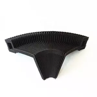Couvercle de soufflet de bouclier de rail de guidage de machines de plasma en plastique