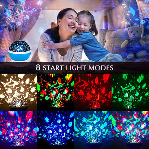 Projecteur de lune et d'étoiles pour enfants, lampe de nuit populaire, cadeaux uniques, décoration de fête et de maison, projecteur de galaxie - Product Image 2