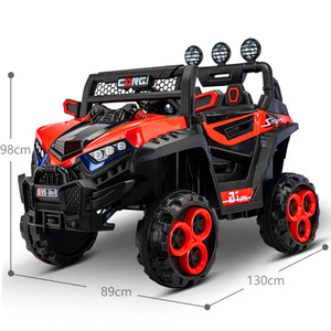 Commercio all'ingrosso della fabbrica 12v a quattro ruote schock assorbimento auto elettrica per bambini <span class=keywords><strong>tigre</strong></span> giro su auto per bambini - Product Image 5