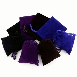 9 Colors <b>Small</b> <b>Drawstring</b> Pouches Jewelry Packaging <b>Bags</b> Wedding Gift Velvet <b>Drawstring</b> <b>Bag</b> - Product Image 5