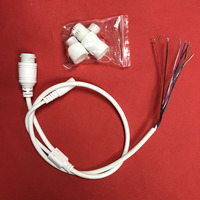 Caméra IP étanche 9 cœurs 12V à bas prix, câble RJ45, connexion réseau, sécurité pour accessoires de surveillance
