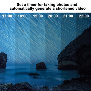 OEM personalizable Mini 1080P HD Cámara de lapso de tiempo Nuevo modelo para Bluetooth WiFi Enfoque manual H.264 Video Batería grande 1 año - Product Image 4