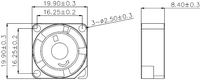 Ventiladores Axiales de Flujo CC Sin Escobillas Micro YCCFAN 5V 20*20*8mm 2008 YDH2008C05