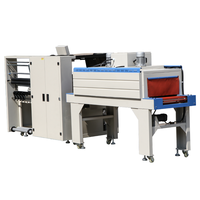 Machine d'emballage automatique à film rétractable POF PE pour boîtes de parfum, avec tunnel de rétraction thermique pour bouteilles