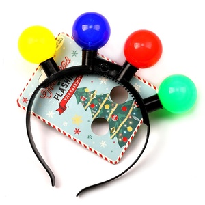 Serre-tête lumineux en gros avec ampoules LED colorées, 3 modes clignotants, cadeau de fête de Noël pour enfants - Product Image 4