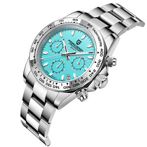 PAGANI Design 1727 <span class=keywords><strong>montre</strong></span> <span class=keywords><strong>femme</strong></span> multifonction en acier inoxydable 316L <span class=keywords><strong>100M</strong></span> <span class=keywords><strong>étanche</strong></span> chronographe <span class=keywords><strong>montre</strong></span> à Quartz femmes - Product Image 2