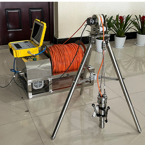 Caméra d'inspection de <span class=keywords><strong>forage</strong></span> de <span class=keywords><strong>forage</strong></span> de 500m caméra de fond de <span class=keywords><strong>puits</strong></span> profond d'eau avec caméra de vue vers le bas de 75mm - Product Image 5
