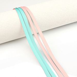เชือกผูกรองเท้าโพลีเอสเตอร์แบบแบนสองด้าน 13 สี สไตล์ลำลอง กว้าง 8 มม. ยาว 100-180 ซม. - Product Image 3