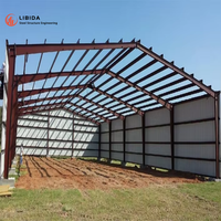 Bâtiment d'atelier et d'entrepôt en acier, conception moderne préfabriquée efficace, structure de hangar haut de gamme