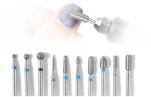 Brocas portátiles de <span class=keywords><strong>carburo</strong></span> de tungsteno para uñas de cerámica para quitar uñas de gel de varios tamaños, perfectas con lámpara UV - Product Image 2