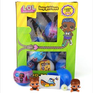 सीटी के साथ आश्चर्य गुड़िया खिलौना कैंडी गेंद कैंडी - Product Image 2