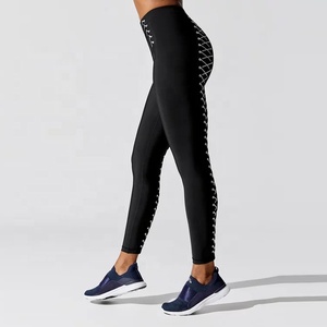 <span class=keywords><strong>Las</strong></span> mujeres de yoga <span class=keywords><strong>fitness</strong></span> de secado rápido Deporte Pantalones de deporte de polainas - Product Image 3