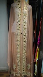 Vestido de noche árabe Abaya, caftán islámico marroquí para mujer, caftán marroquí, Dubái - Product Image 5