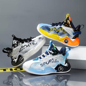 <span class=keywords><strong>2023</strong></span> nouveau design à <span class=keywords><strong>la</strong></span> <span class=keywords><strong>mode</strong></span> respirant maille chaussures de <span class=keywords><strong>basket</strong></span>-ball pour enfants chaussures de sport garçon fille match Cool formation course baskets - Product Image 2