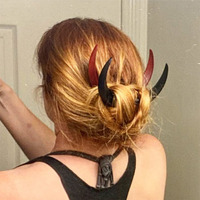 Barrette en bois sculptée à la main en forme de lune, accessoire capillaire fin et léger, outil de coiffure, épingle à cheveux en bois en forme de lune pour femme