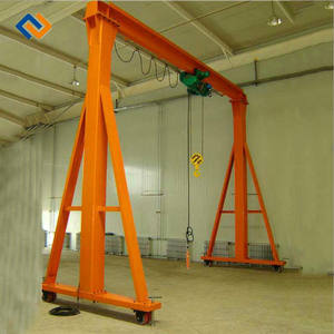 Mini grue à portique mobile Grue à <span class=keywords><strong>portail</strong></span> de 5 tonnes avec palan électrique à vendre - Product Image 2