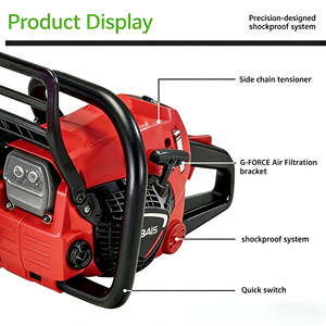 Motosierra de Gasolina de 58cc con Barra Guía de 20-22 Pulgadas y Potencia de 3000W - Product Image 6