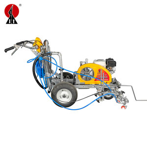 Chất lượng cao performmence lạnh nhựa không có không khí phun vỉa hè đường dòng đánh dấu máy để bán - Product Image 4