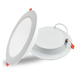 חדש מכירה לוהטת מחשב PP ABS אלומיניום שקוע downlight 6w 9w 12w 18w 20w מוטבע IP44 SMD led פנל אור