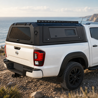 Capot rigide en aluminium sur mesure pour Nissan Navara D23 et Mitsubishi Triton L200, sans perçage, pour benne de 5,3 pieds, modèle étanche