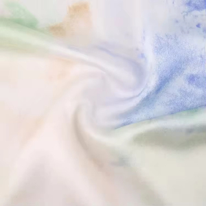 Tela Tejida 100% Poliéster con <span class=keywords><strong>Estampado</strong></span> Digital, Satén Raso con Volantes, para Vestido o Blusa - Product Image 5