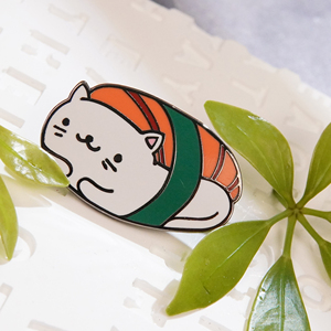 Épinglette en émail personnalisée LGC, mignon dessin animé <span class=keywords><strong>Corgi</strong></span> avec cœur, badge en métal pour collectionneur - Product Image 4