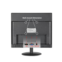 Computermonitor 15 17 19 Zoll 60Hz Quadratischer Bildschirm PC-Monitor LCD LED-Monitor für Zuhause und Büro