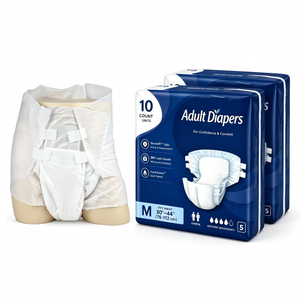 Couches pour adultes de taille <span class=keywords><strong>adulte</strong></span> pour hommes, protection quotidienne contre les fuites et les selles - Product Image 1