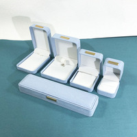 Boîte à bijoux de luxe élégante et tendance, directement de l'usine, étui de rangement haut de gamme pour accessoires précieux
