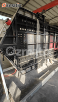 Remorque de levage de voitures Ozmatix portable, 2,5 tonnes, en acier galvanisé, double essieu, système hydraulique, 6640x5340x700mm, fabriquée au Shandong