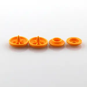 Factory Price Washable Big Size Buttons Snap Custom Color Plastic Snap Fasteners For Clothing