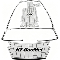 Suelo de Espuma EVA Personalizado KT GuoMei para Embarcaciones, Cubierta Marina para YAMAHA AR190 Malibu MXZ 24