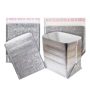 Bolsa de Envío Térmica Personalizada para Cadena de Frío, con Autosellado, Forro de Aluminio y Espuma, Acolchada y Aislada - Product Image 1