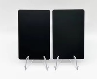 Hochwertige Gebürstete Silber-, Roségold- und Schwarze NFC 215 Chip Blanko NFC IC-Karten