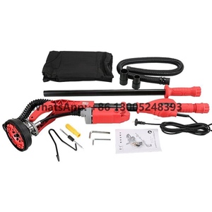 Outils de ponçage électriques portables de 125mm <span class=keywords><strong>Ponceuse</strong></span> électrique à long manche pour cloison sèche pour le meulage de mur de chaux de mastic de ciment de béton - Product Image 4