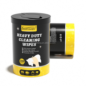 Échantillon gratuit OEM Heavy Duty Lingettes de nettoyage non tissées 100pcs pour baril pour essuyer la <span class=keywords><strong>surface</strong></span> <span class=keywords><strong>et</strong></span> la <span class=keywords><strong>main</strong></span> - Product Image 2