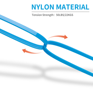 إكسسوارات كابيلبيندر ، أربطة كابل PA66 ، أربطة سوداء ، x ، نايلون ، سلك ذاتي القفل ، طقم سحاب من البلاستيك - Product Image 3