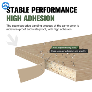 TOPOCEAN Oferta Especial: Cinta de Borde ABS 15-620*0.6-3mm, con Acabado Grano de Madera/Sólido/HG/LED, Pre-encolada y Tamaño Personalizado, para PB/Poywood/<span class=keywords><strong>OSB</strong></span>. - Product Image 3