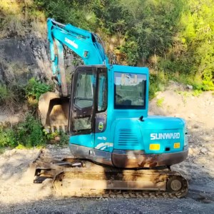 Mini Escavatore SWE70E da 7 Tonnellate Usato con Motore Yanmar e Componenti Idraulici KYB - Prezzo Conveniente in Vendita - Product Image 3