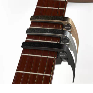 Clásico de 2020 melodía rápida ajuste sintonizador abrazadera eléctrica acústica Clip guitarra Capo - Product Image 1